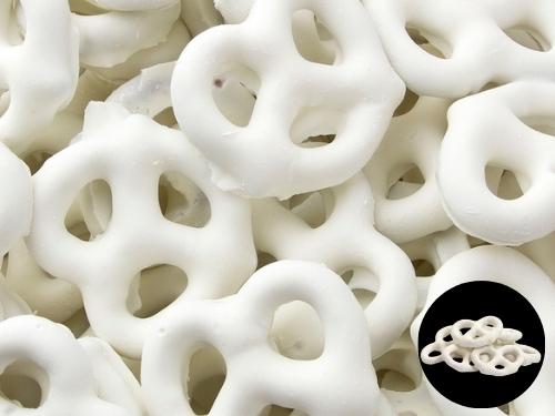 White Chocolate Covered Pretzels 1lb 